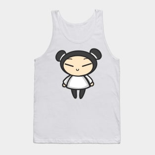 White Pucca Tank Top